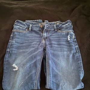 Super skinny joga distressed Silver jeans